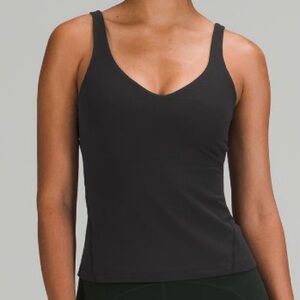 lululemon athletica Black Tank Top